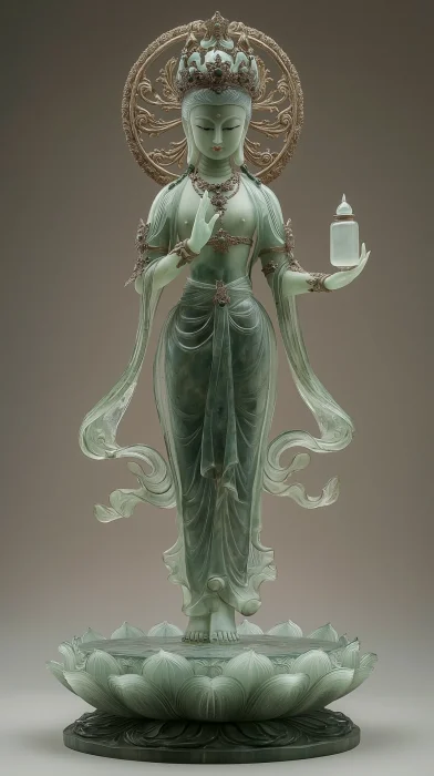 Avalokitesvara on Lotus