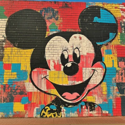 Disneyland Street Art