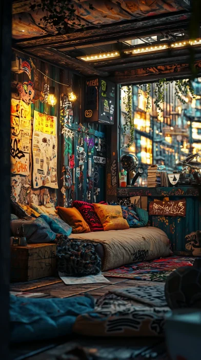 Cozy Container House Interior