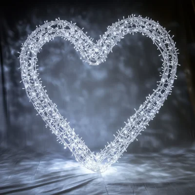 Heart LED Light Chain