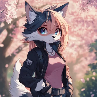 Furry Anime Character