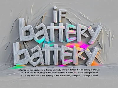 Battery Poster Art