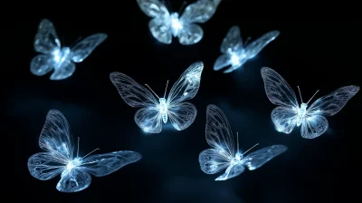 Magical Flying Butterflies