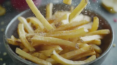 Falling French Fries