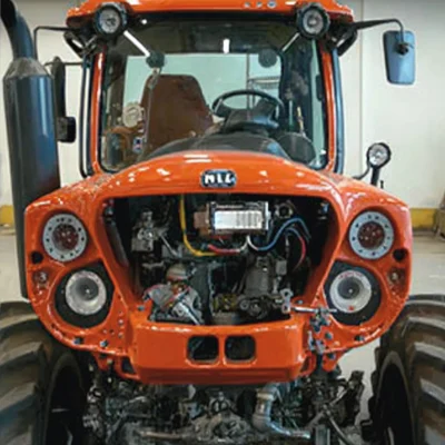 Kubota Tractor Face Design