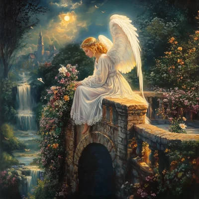 Angel by Thomas Kinkade