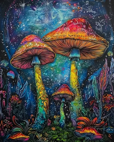 Psychedelic Mushroom