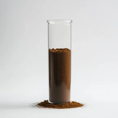 Science Beaker with Coffee