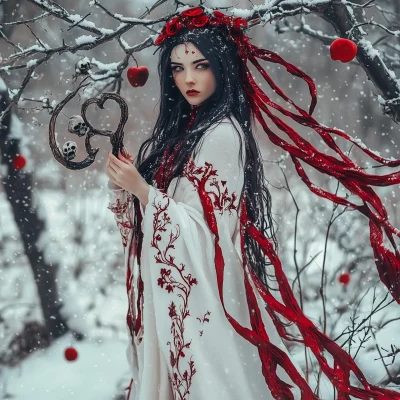 Winter Goddess in Enchantment