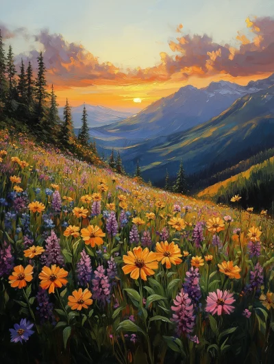 Magical Mountain Meadow