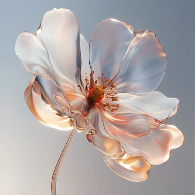 Translucent Spring Flower