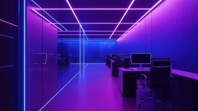 Futuristic Office Space