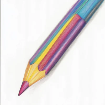 Colorful Pencil Illustration