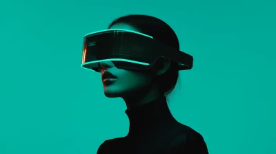 Futuristic Portrait of a Woman