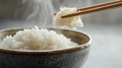 Chopsticks and Steamed Rice