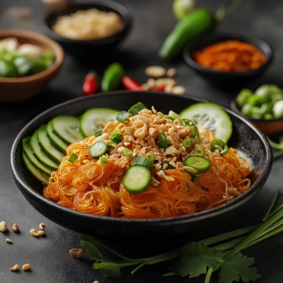 Spicy Indonesian Vermicelli