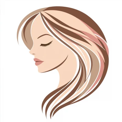 Elegant Hair Salon Logo