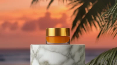 Cosmetic Jar Mockup