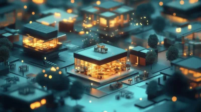 Isometric Restaurant Communication