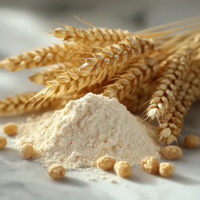 Wheat Flour and Ears