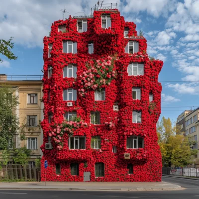 Building of Roses in Sofia