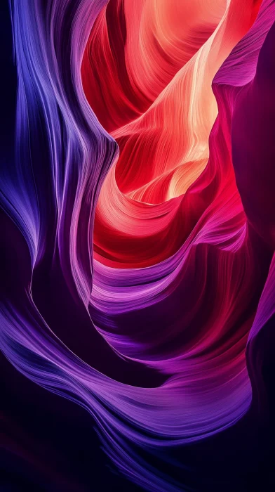 Abstract Antelope Canyon