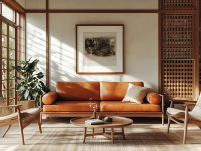 Midcentury Living Room