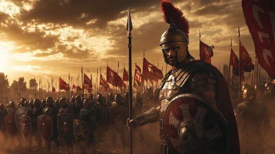 Roman Legion at Dawn