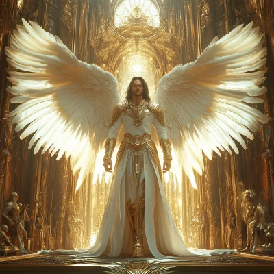 Archangel Michael at Heaven’s Gates