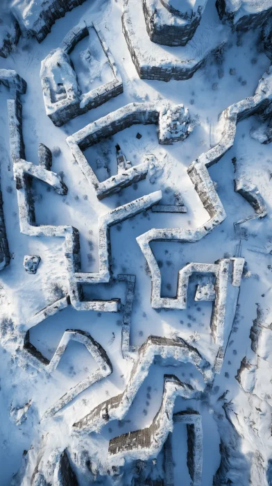 Top View of a Landscape