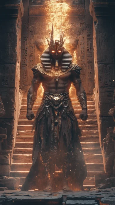 Demonic Egyptian God