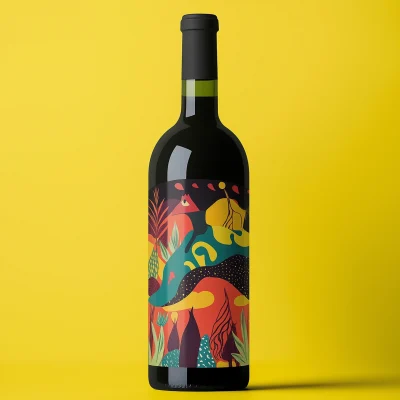 Sulphur Wine Label