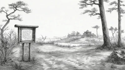 Chinese Village Landscape