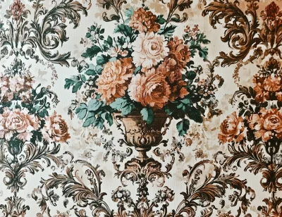 Victorian Wallpaper Collage