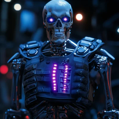 Cyberpunk Skeleton