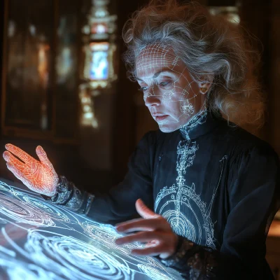 Dramatic Esoteric Portrait