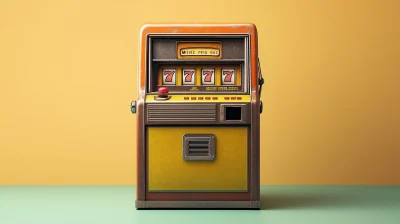 Vintage Gambling Automat Cover