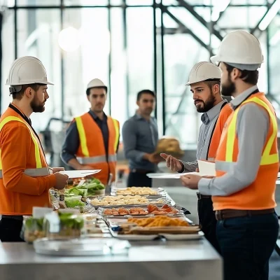 Workers at a Company Convention