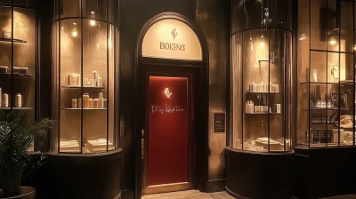 Mysterious Salon Entrance