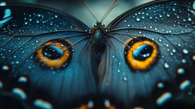 Macro Shot of Wings