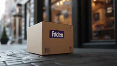 FedEx Shop Mockup