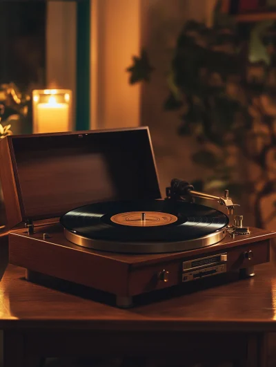 Vintage Vinyl Player