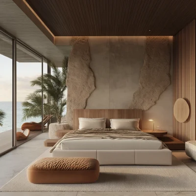 Modern Organic Master Bedroom