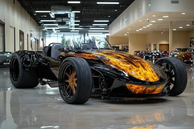 Custom Dragster Hot Rod