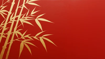 Red Bamboo Wallpaper