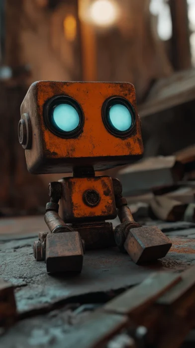 Lonely Robot in the Junkyard