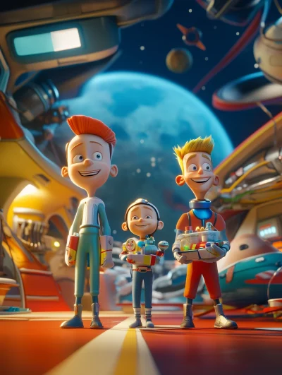 Meet the Robinsons in Space