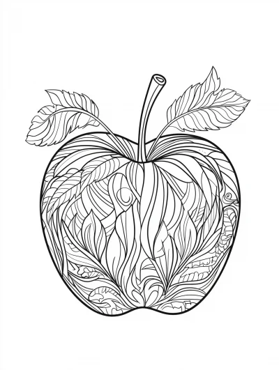 Apple Mandala