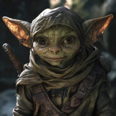 Cute Goblin Portrait