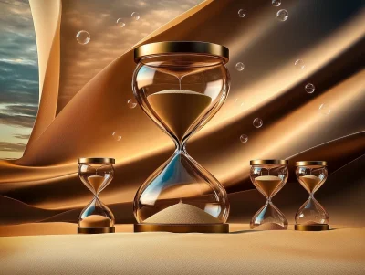 Surreal Hourglasses